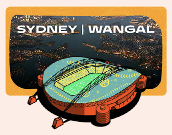Stadium Australia illustration